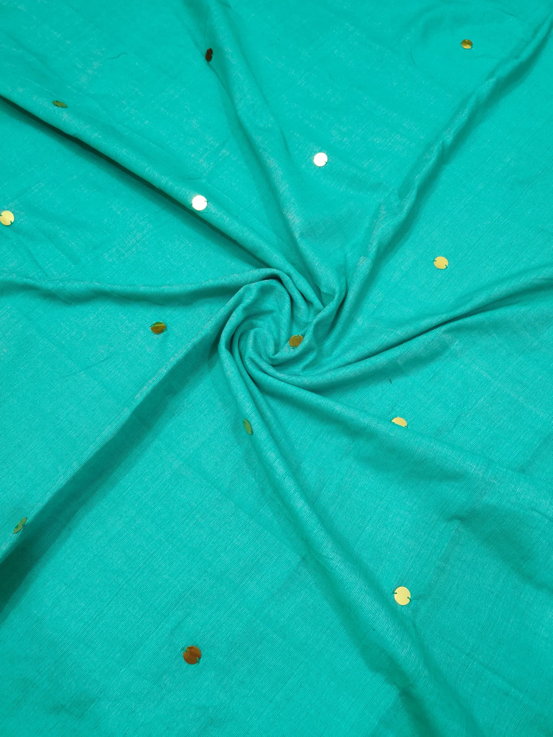 Pista Green Khadi Gini Saree