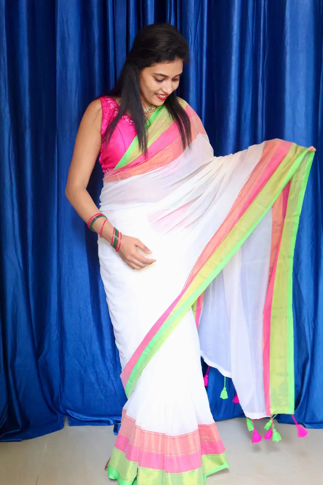 120 count mulcotton Gulabi