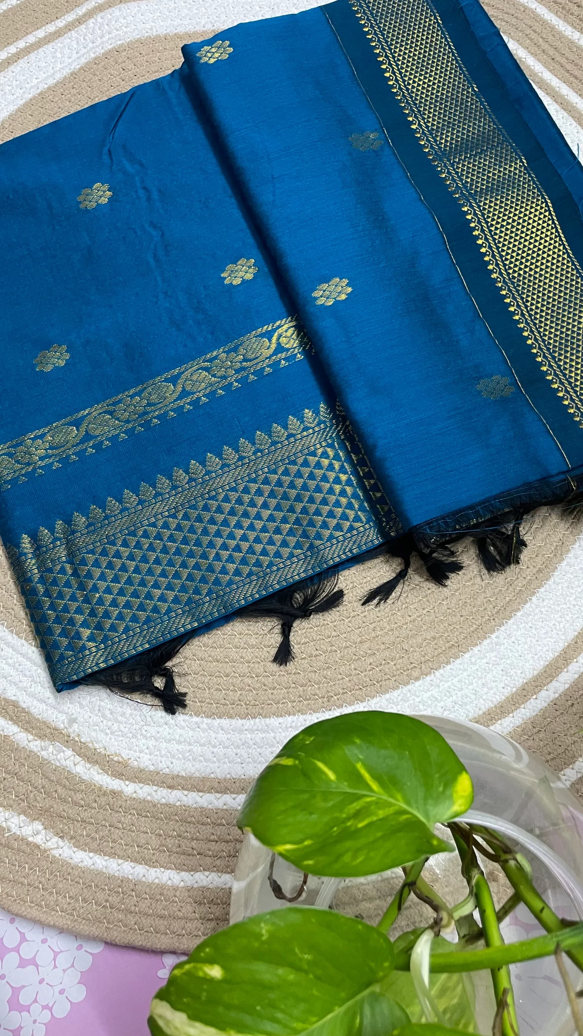 Kalyani Cotton Vaidhyehi Blue