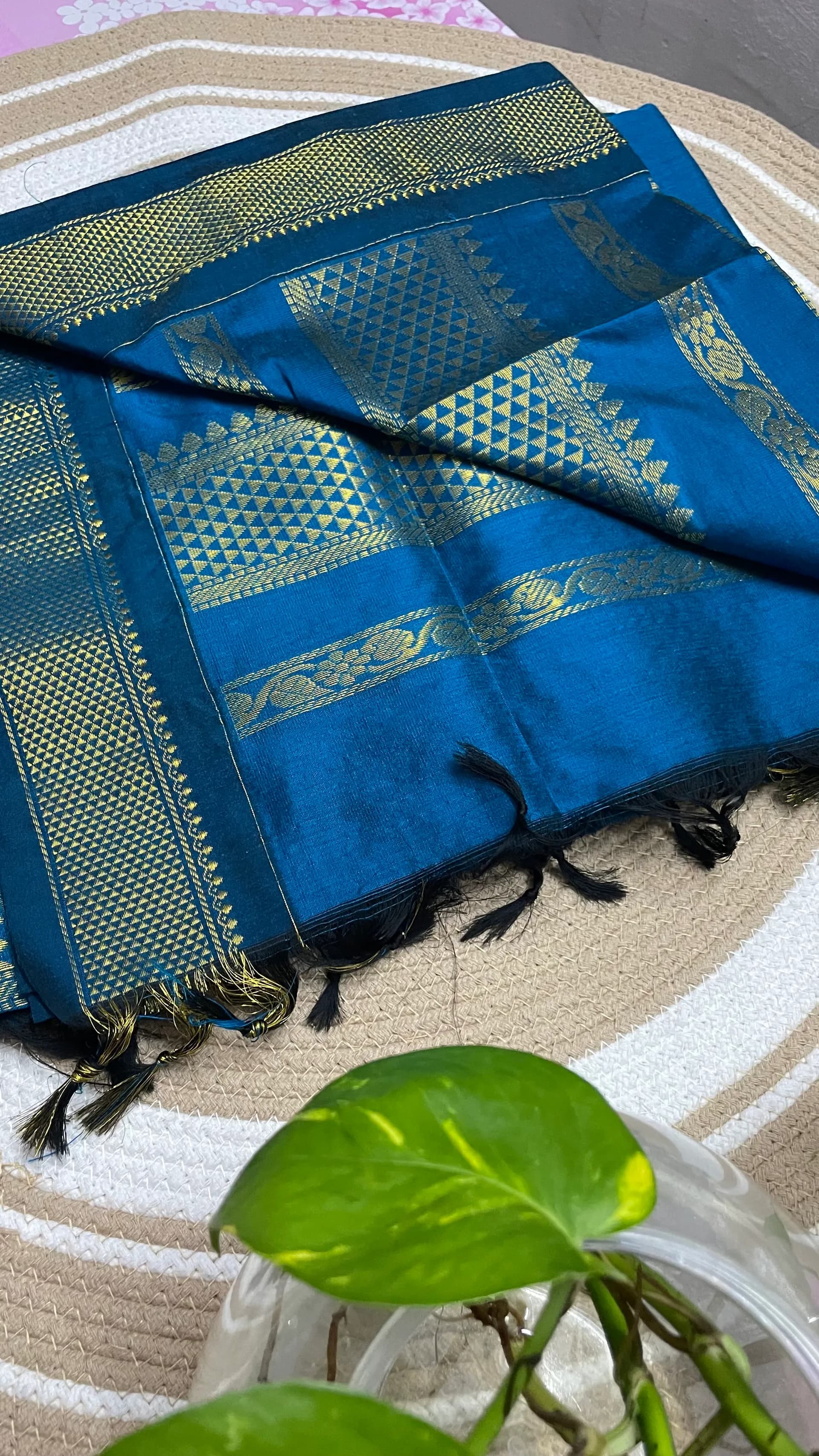 Kalyani Cotton Vaidhyehi Blue