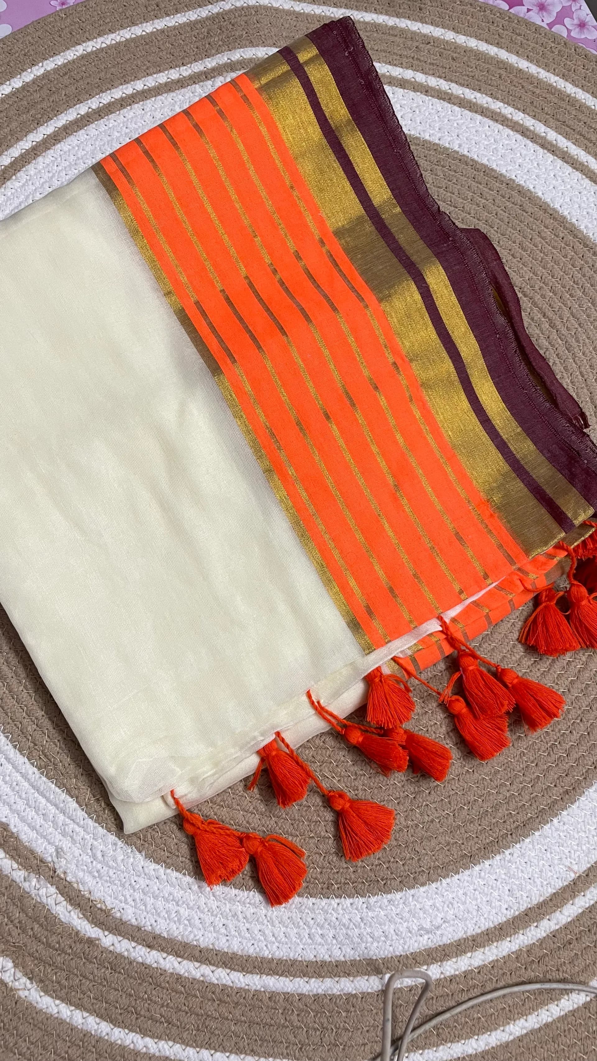 120 count mulcotton Orange 🍊