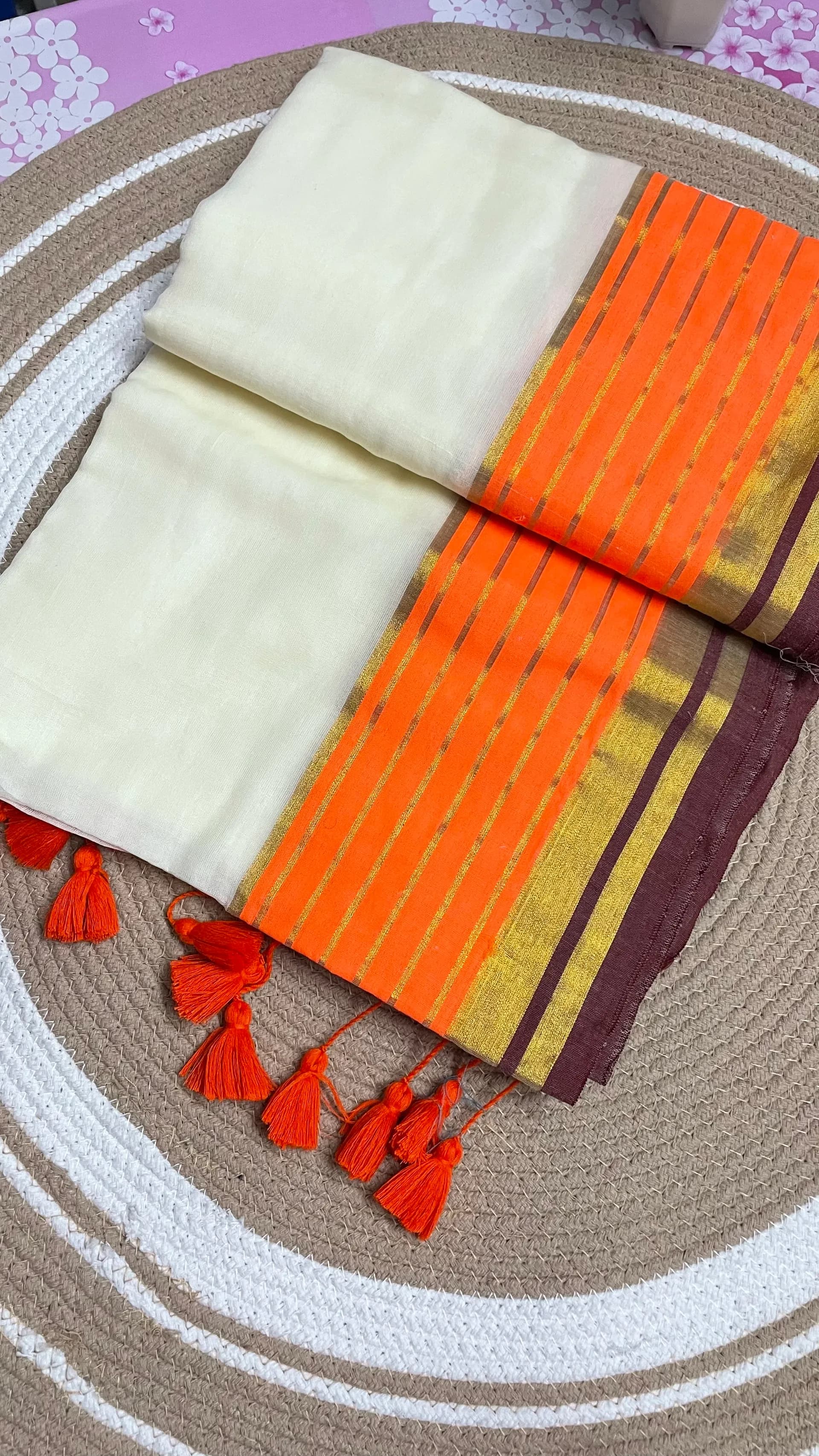 120 count mulcotton Orange 🍊