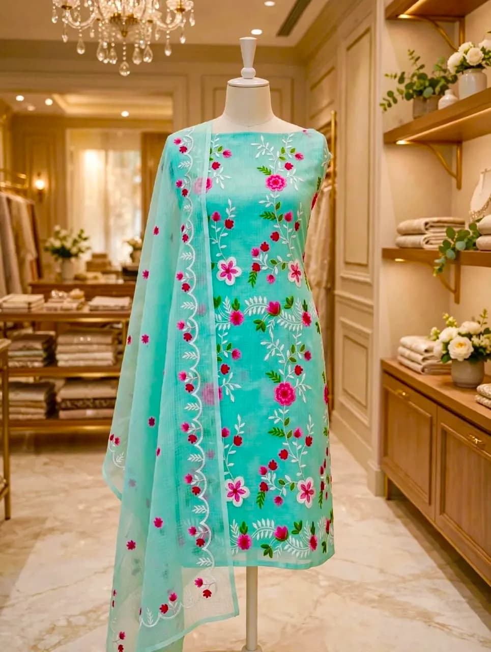 Unstitched Salvar material